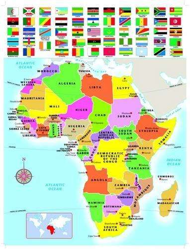 Africa senior jigsaw puzzle - MAPSTUDIO