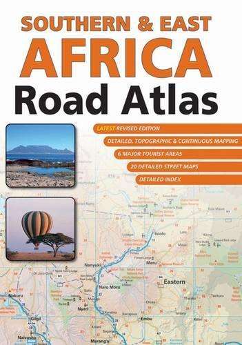 Southern & East Africa road atlas - MAPSTUDIO