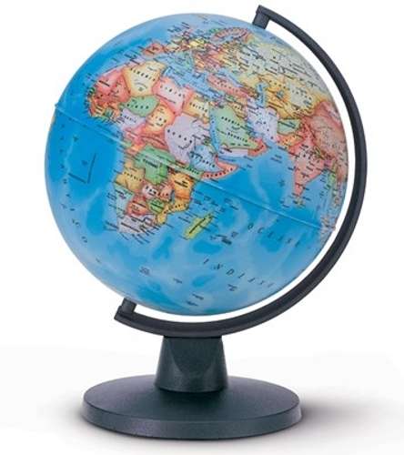 16cm mini political globe (Tecnodidattica) - MAPSTUDIO