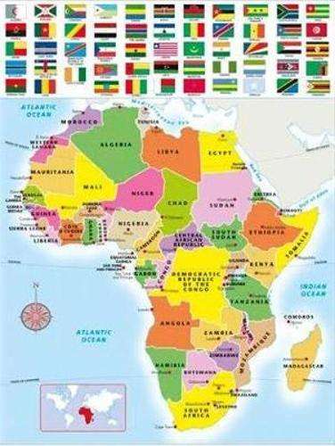 300 piece Africa jigsaw puzzle - PUZZLE