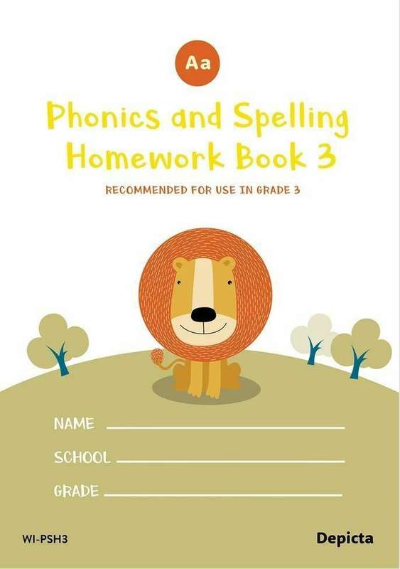 My phonics and spelling homework book: Book 3: Gr 3 - DEPICTA