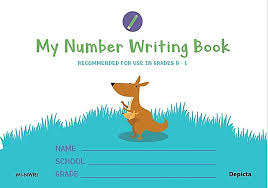 My number writing book: Gr R - 1 - DEPICTA