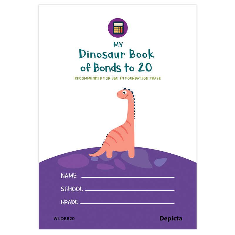 MY DINOSAUR BOOK OF BONDS TO 20 - DEPICTA