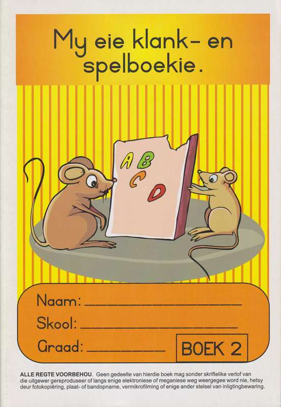 MY EIE KLANK EN SPELBOEKIE WK - DEPICTA