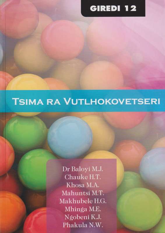 TSIMA RA VUTLHOKOVETSER GR12 LB CAPS - XITSONGA-GR12