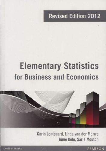 ELEMENTARY STATISTICS FOR BUSINESS SECONDHAND - LOMBAARD