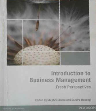 INTRO TO BUSINESS MANAGEMENT FRESH PERSP SECONDHAND - BOTHA