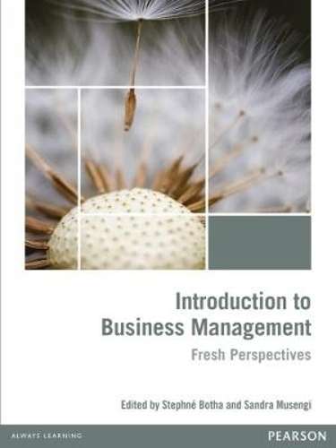 Introduction to business management: Fresh perspectives - BOTHA