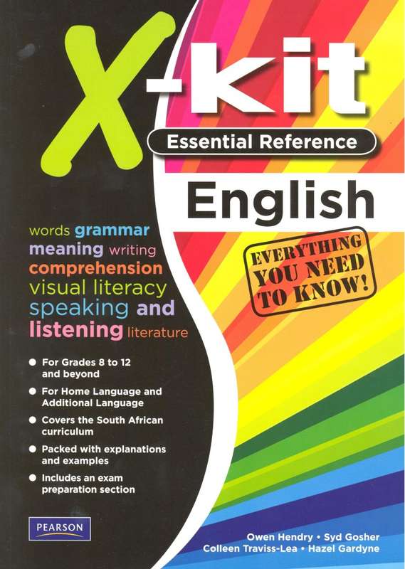 XKIT ESS ENG LANG GR 8 TOT 12 SG SECONDHAND - XKIT