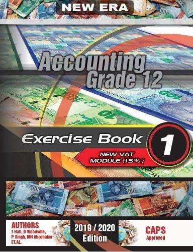 New Era Accounting CAPS: Gr 12: Set of 2 Exercise Books - ACC-GR12