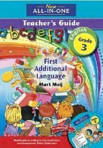 New all-in-one first additional language : Grade 3: Teacher's guide - ENG-GR3