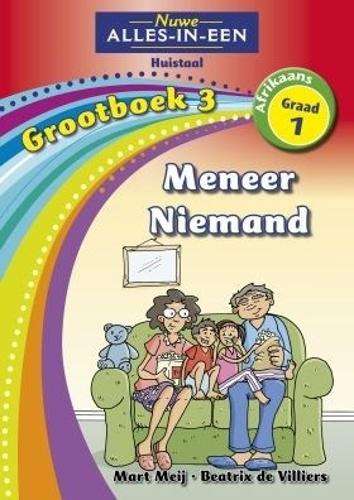 Alles-in-een: Meneer niemand : Grootboek 3 : Graad 1 - NOAUTHOR