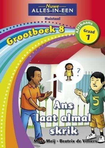 Alles-in-een: Ans laat almal skrik : Grootboek 8 : Graad 1 - NOAUTHOR