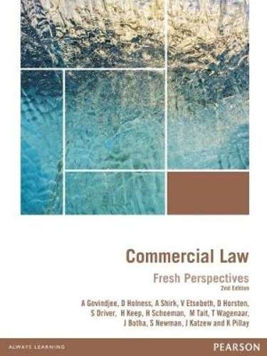 Commercial law: Fresh perspectives - A. Govindjee
