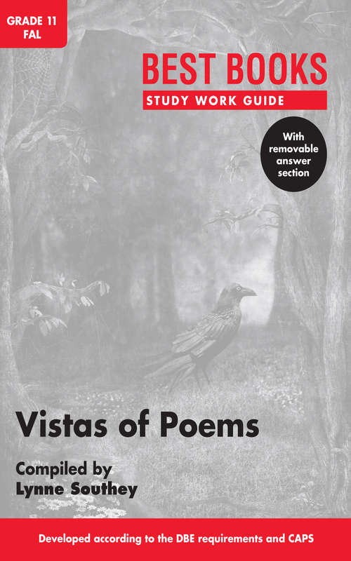 BB SG VISTAS OF POEMS SECONDHAND - SOUTHEY,L