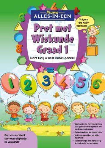 Nuwe Alles-In-Een: Graad 1 Pret met Wiskunde-Werkboek: Graad 1 - MATHS-GR1