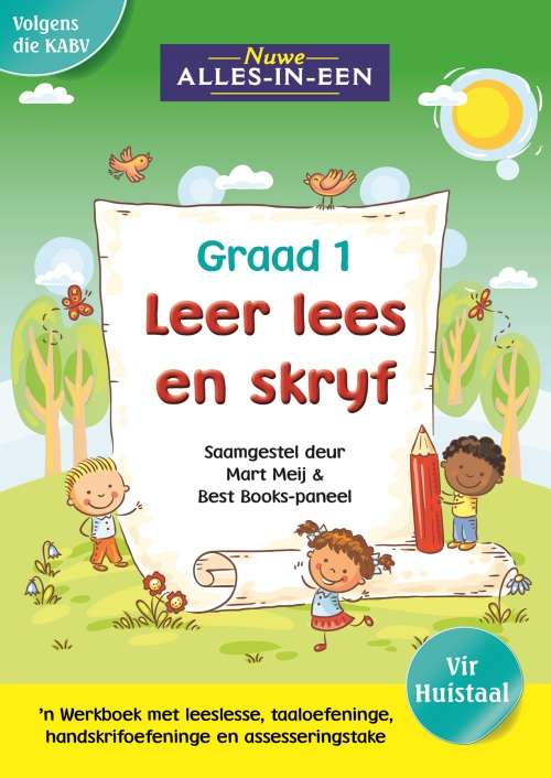 Nuwe alles-in-een se leer lees en skryf vir graad 2  : Graad 2 - AFR-GR2