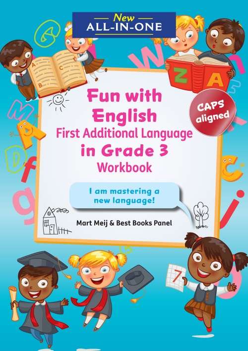 New All-In-One Grade 3 Fun with English First Additional Language Wo - Mart Meij