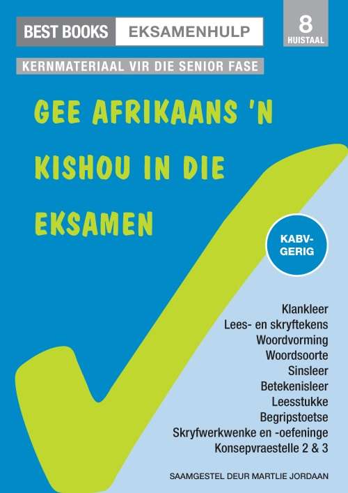 Best Books Eksamenhulp: Graad 8 Huistaal Taal- en leesoefenboek: Gee - Martlie Jordaan