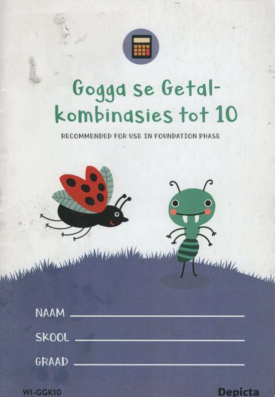 GOGGA SE GETALKOMBINANSIES TOT 10 - DEPICTA
