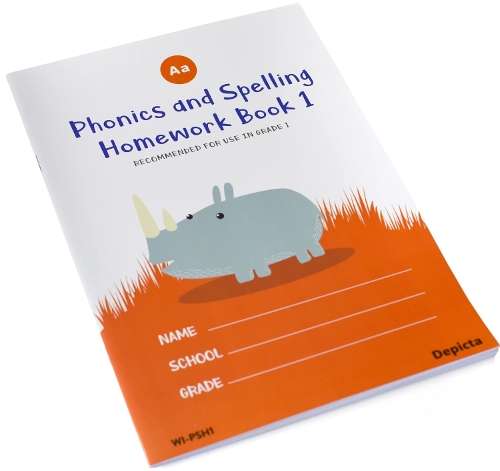 MY PHONICS & SPELLING HOMEWORK BK1 - DEPICTA