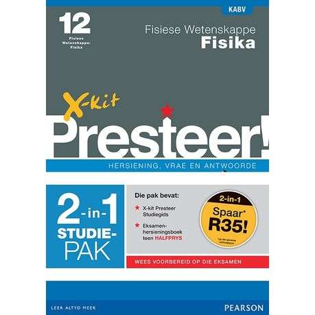Fisiese wetenskappe: Fisika 2-in-1 studie pak: Gr. 12 - XKIT