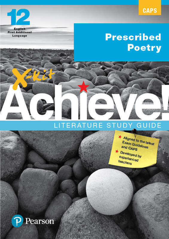 XKIT LIT POETRY FAL GR 12 SG SECONDHAND - XKIT