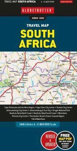 Globetrotter Map South Africa - MAPSTUDIO