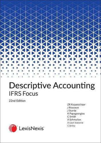 DESCRIPTIVE ACCOUNTING IFRS FOCUS SECONDHAND - KOPPESCHAAR,ZR