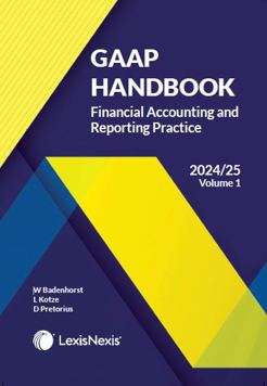 GAAP HANDBOOK 2024 VOL1&2 - BADENHORST,W