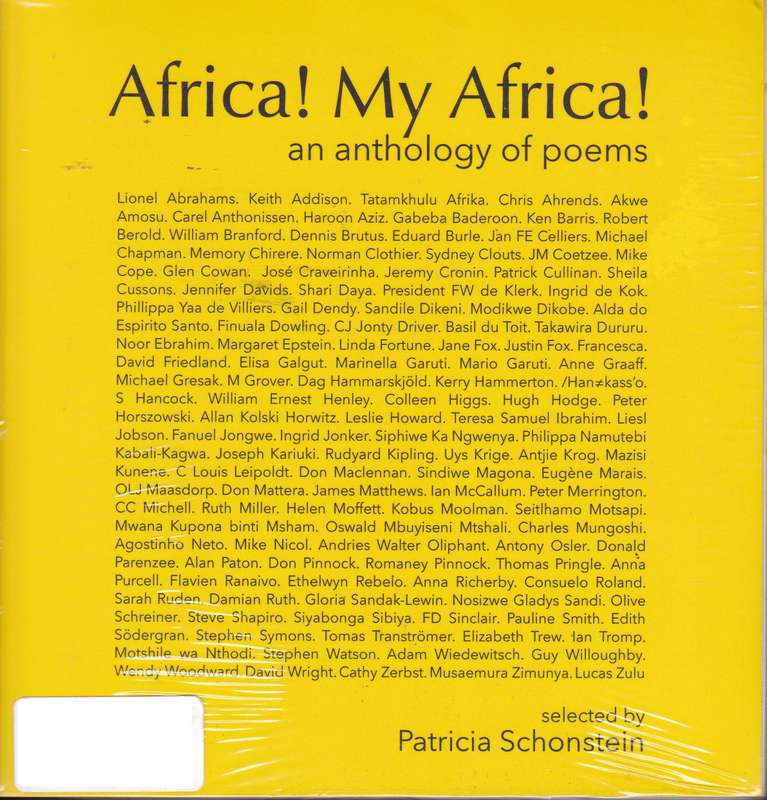 AFRICAN POETRY SET 1 - SCHONSTEIN,P