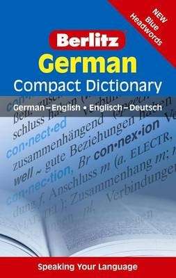 Berlitz Compact Dictionary German - APA Publications Limited