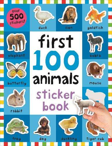 First 100 Animals Sticker Book - Roger Priddy
