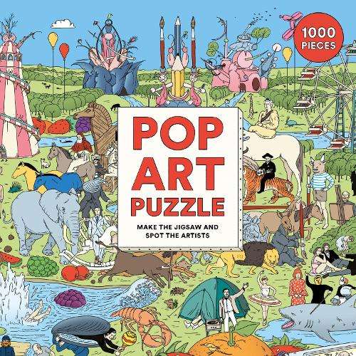 Pop Art Puzzle: Make the Jigsaw and Spot the Artists - Andrew Rae