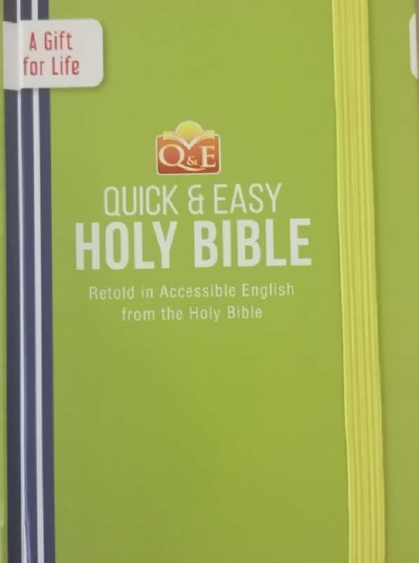 QUICK & EASY HOLY BIBLE - BIBLETRUST