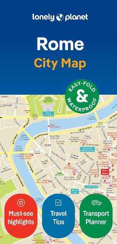 Lonely Planet Rome City Map - Lonely Planet