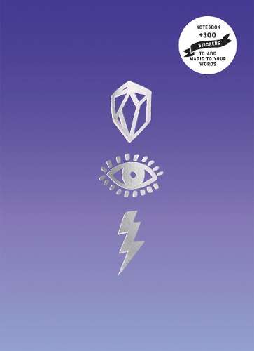 Cosmic Power: Journal with 300 Now Age Themed Stickers - Quadrille