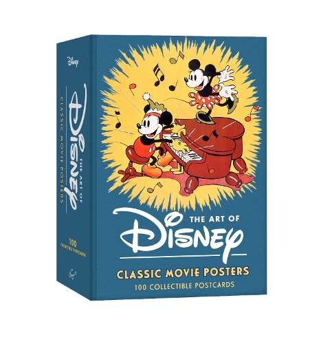 Art of Disney: Iconic Movie Posters: 100 Collectible Postcards, The - Chronicle Books