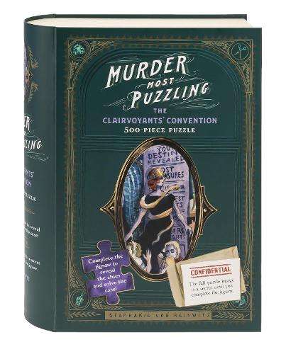 Murder Most Puzzling The Clairvoyants' Convention 500-Piece Puzzle - Stephanie von Reiswitz