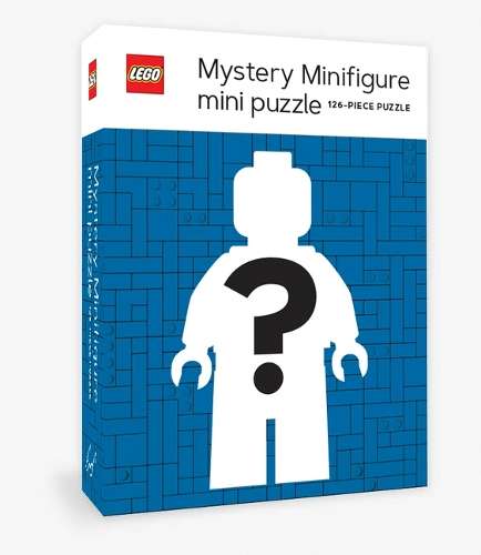 Lego Mystery Minifigure Mini Puzzle (Blue Edition2) - Lego