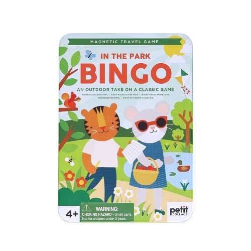 In the Park Bingo Magnetic Travel Game - Petit Collage