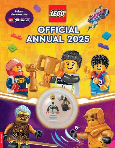 LEGOÂ® Books: Official Annual 2025 (with racing driver minifigure an - LEGOÂ®