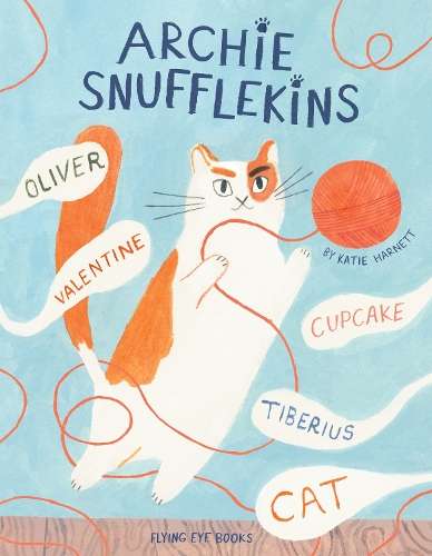 Archie Snufflekins Oliver Valentine Cupcake Tiberius Cat - Katie Harnett