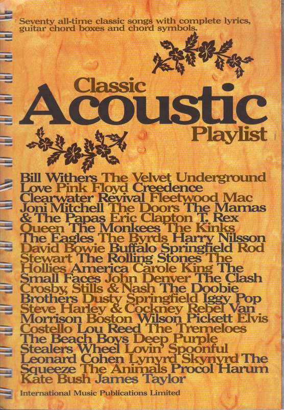 Classic Acoustic playlist - x