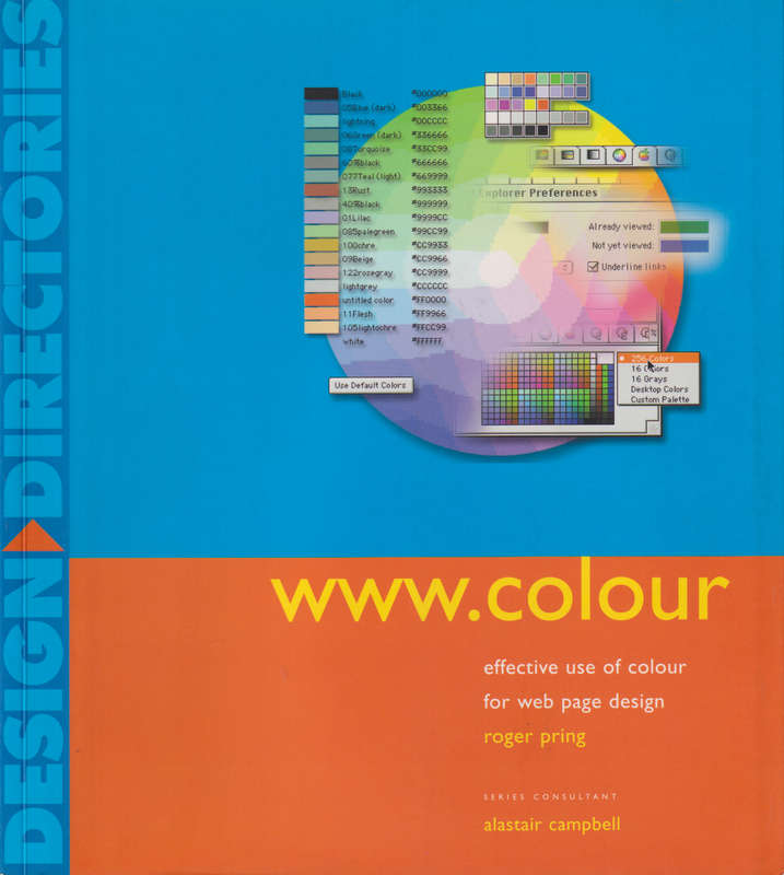 www.colour: Effective us of colour for web page design SECONDHAND - Roger Pring