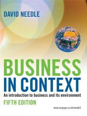 Business in Context - David Needle