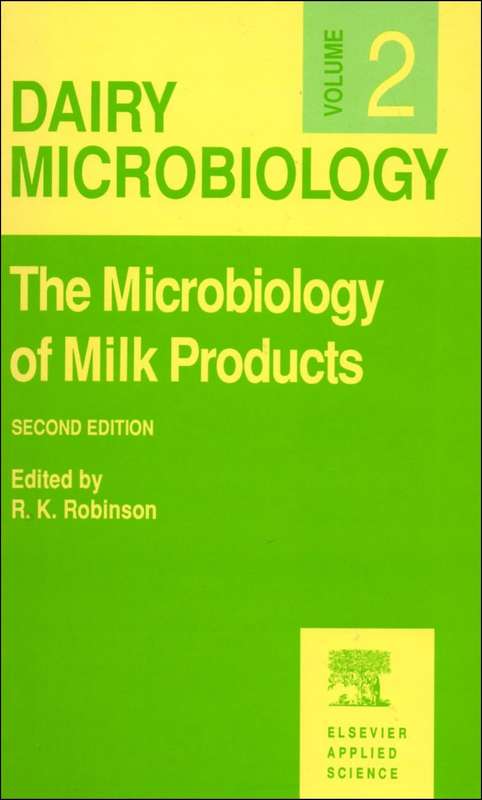 DAIRY MICROBIOLOGY VOL 2 2ED - ROBINSON,R