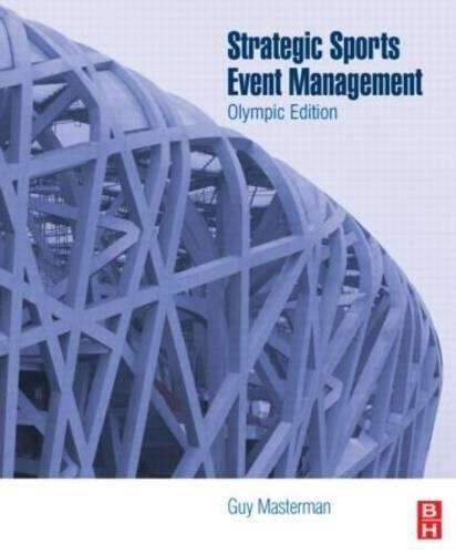 Strategic Sports Event Management - Guy Masterman