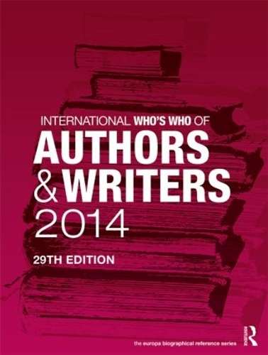 International Who's Who of Authors and Writers 2014 - EUROPAPUBLICATIONS