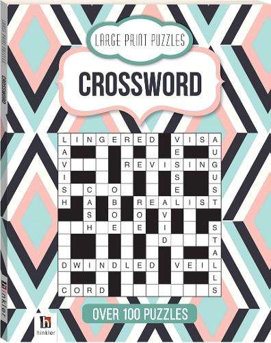 Large Print Puzzles: Crossword (Series 4) - Hinkler Pty Ltd
